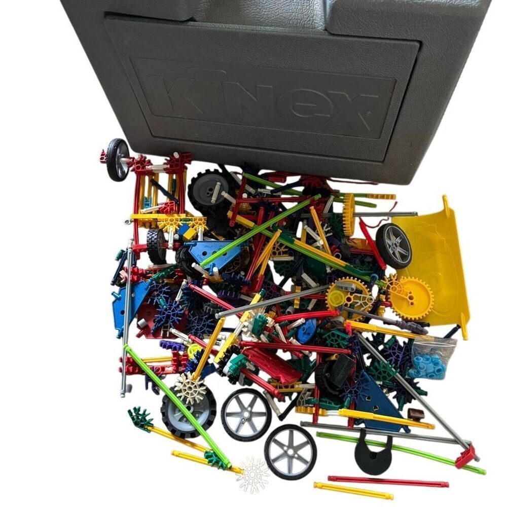 K’NEX Assorted Lot With Gray Carry Case